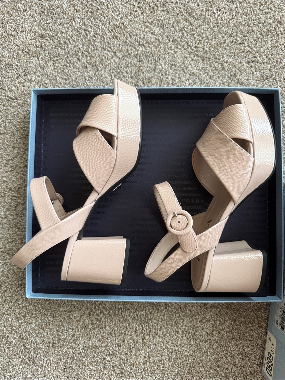 Prada Calzature Donna Cipria Heel - New in box